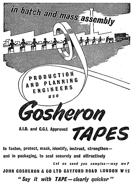 John Gosheron Component Identification & Protection Tapes        