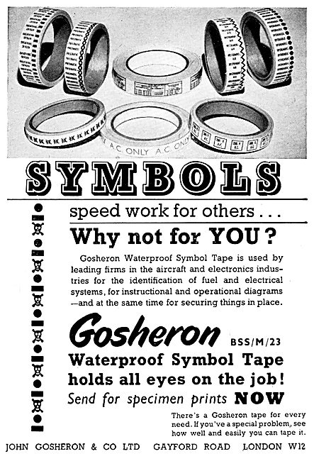 Gosheron Symbol Tapes                                            