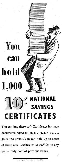 National Savings Committee - National Savings Certificates 1947  