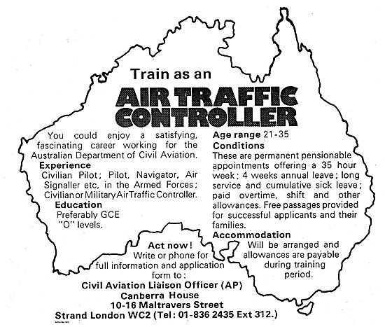 Train As An Air Traffic Controller In Australia.                 