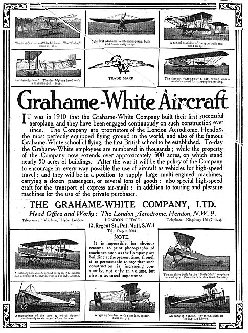 Grahame-White Aircraft                                           