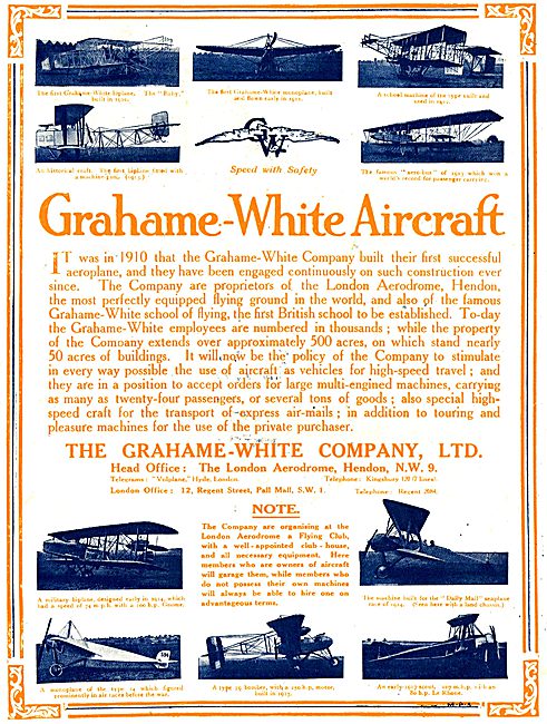 Grahame-White Aircraft                                           