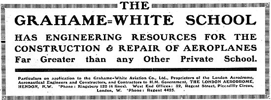 Grahame-White Aviation Engineering Resources                     