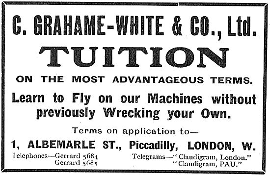 Grahame-White Tuition - Learn To Fly On Our Machines             