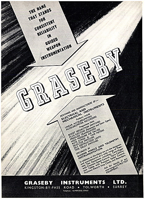 Graseby Instruments For Guided Missiles & Telemetry              