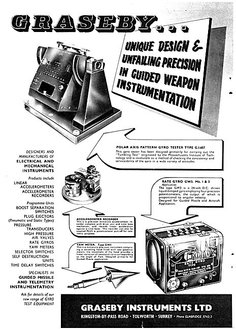 Graseby Guided Weapon Instrumentation                            