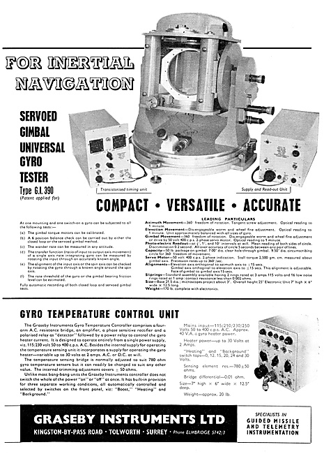 Graseby Gyro Test Equipment                                      