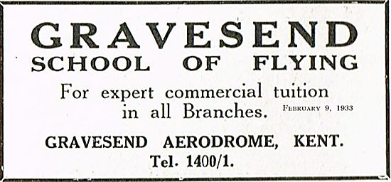 Gravesend School Of Flying For Expert Commrecial Tuition         