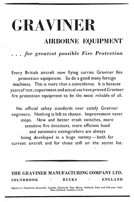 Graviner Fire Protection & Suppression Systems                   