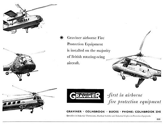 Graviner Airborne Fire Protection Equipment. Graviner Firewire   