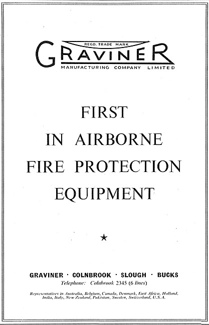Graviner Airborne Fire Protection & Suppression Systems          