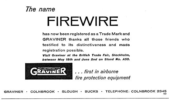 Graviner Aircraft Fire Protection Systems, FIREWIRE              