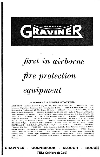 Graviner Aircraft Fire Protection Systems                        