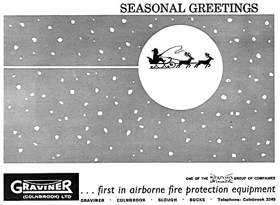 Graviner Fire Protection Equipment - Seasons Greetings           