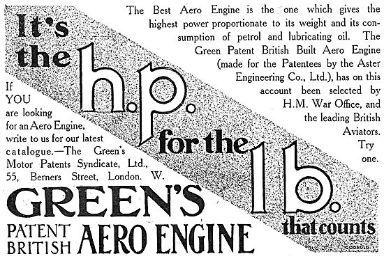 Greens Aero Engines                                              
