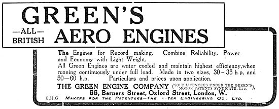 Greens Aero Engines                                              