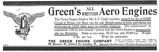 Greens Aero Engines                                              