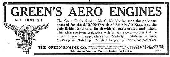 Greens Aero Engines                                              