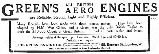 Greens Aero Engines                                              