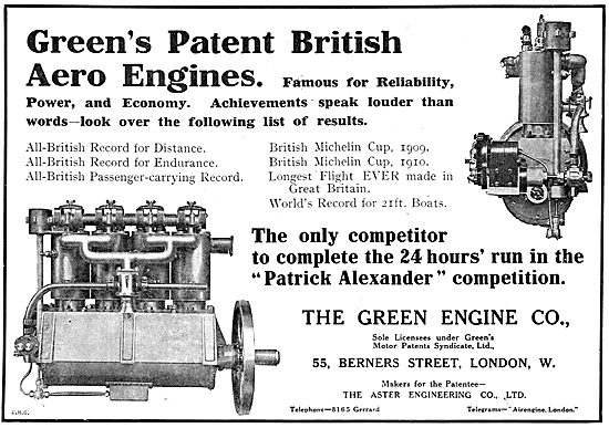 Green's Aero Engines                                             