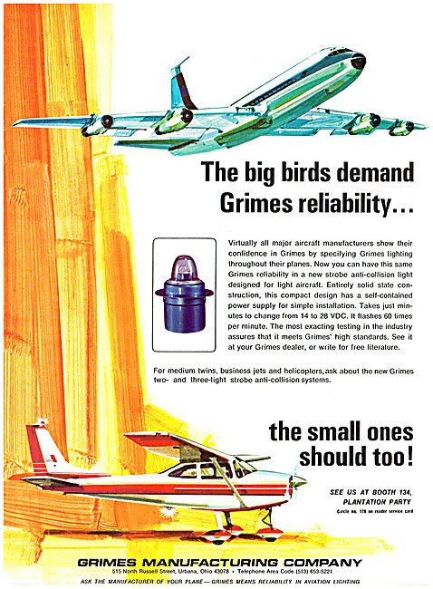 Grimes Aircraft Lighting - Grimes Strobe Lights                  