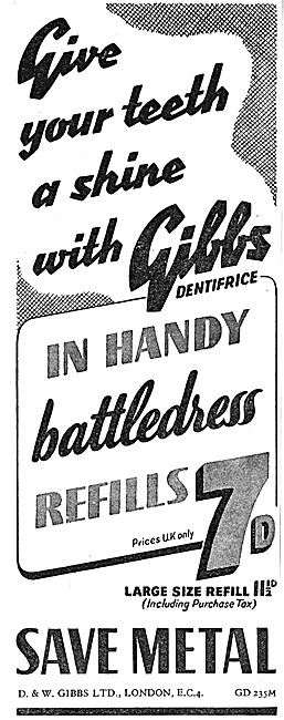 Gibbs Dentifrice                                                 