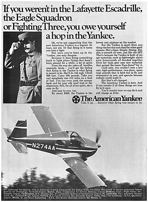 American Aviation Yankee                                         