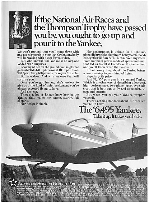American Aviation Yankee                                         