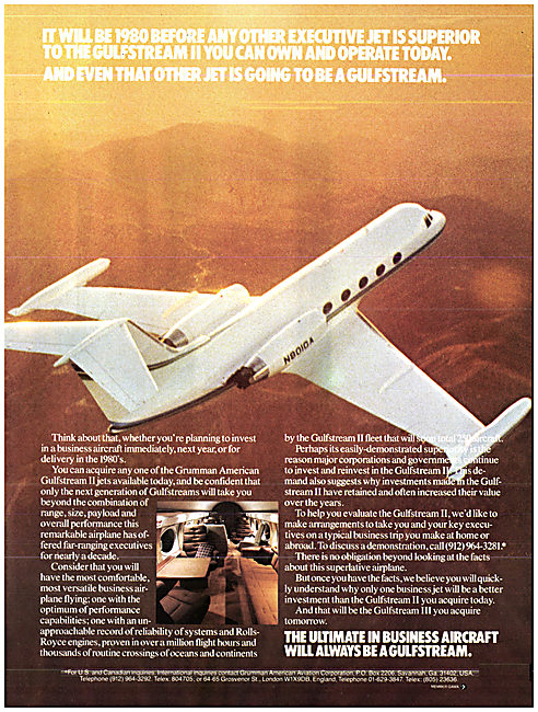 Grumman Gulfstream III                                           