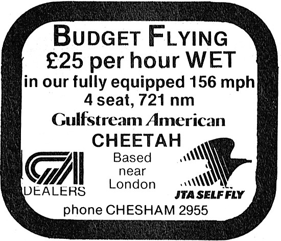 Gulfstream American Cheetah                                      