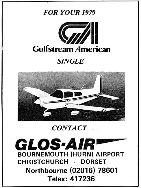 Gulfstream American Tiger - Gulfstream American Cheetah Glos-Air 