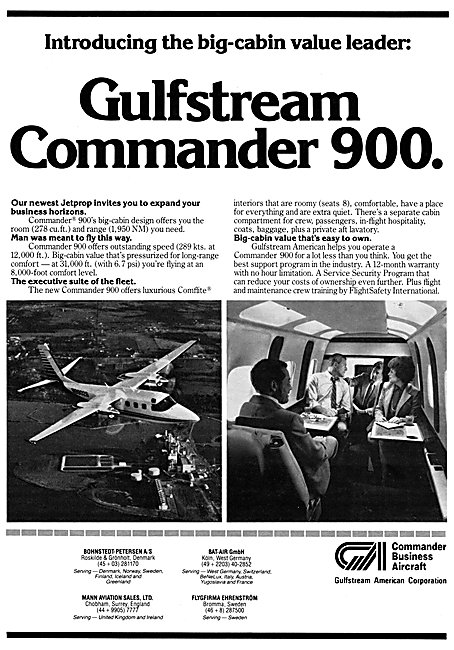 Gulfstream Commander 900                                         