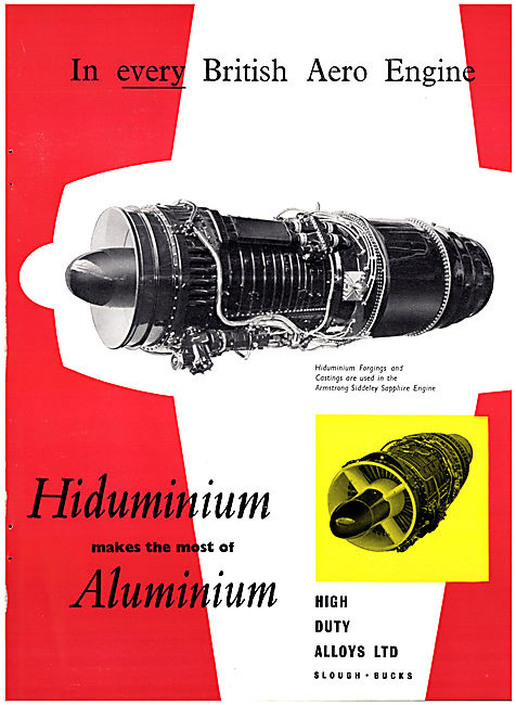 HDA  High Duty Alloys - Hiduminium                               