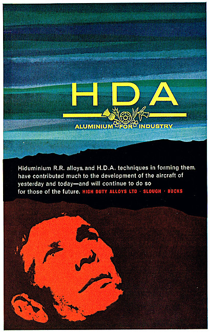 HDA High Duty Alloys. Hiduminium & Aluminium Alloys              