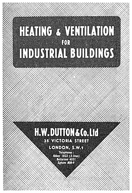 H.Dutton Heating & Ventilation For Industrial Buildings          