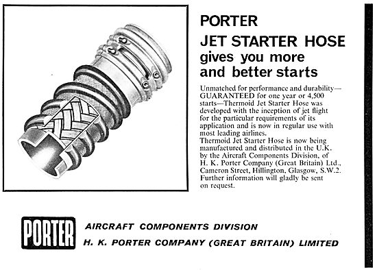 H.K.Porter Company.  Jet Starter Hoses                           