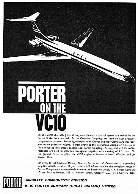 H.K.Porter Aircraft Components. Porter Stuke Lock Method         