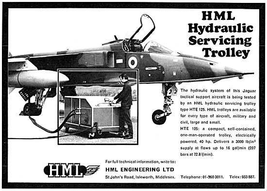 HML Hydraulic Servicing Trolley                                  
