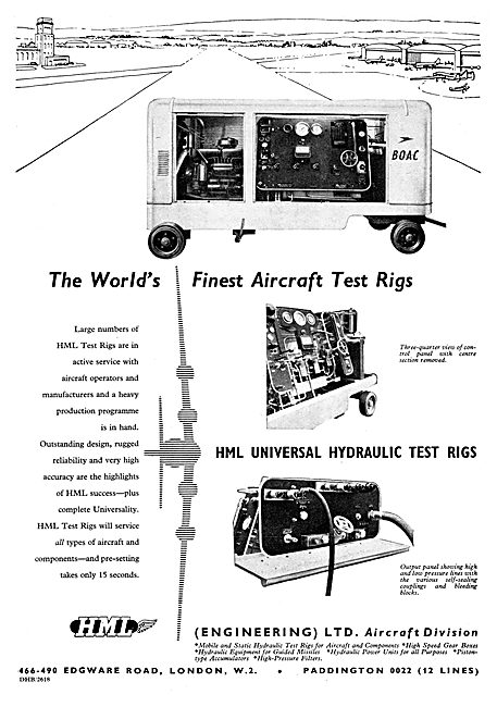 HML Universal Hydraulic Test Rig                                 