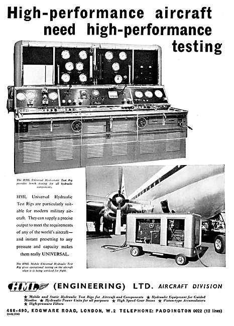 HML Hydraulic Test Equipment                                     