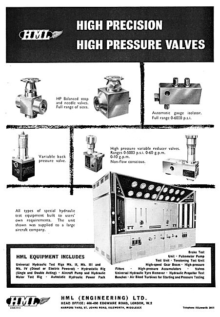 HML Hydraulic Test Equipment                                     