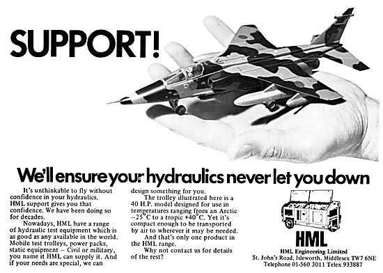 HML Hydraulic Servicing Equipment                                