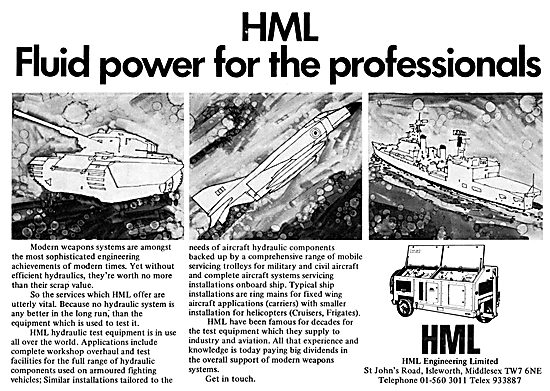 HML Hydraulic Servicing Equipment                                