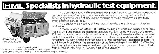 HML Hydraulic Test Equipment                                     