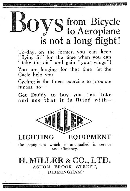 Miller Aircraft Lamps & Electrical Equipment                     