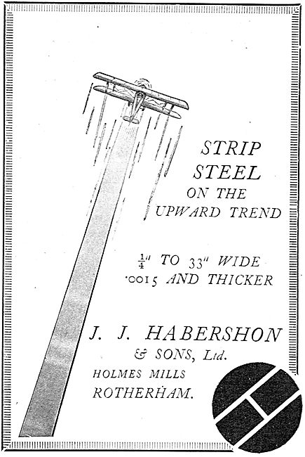 Habershon Steel Strip For Aircraft - On The Upward Trend         