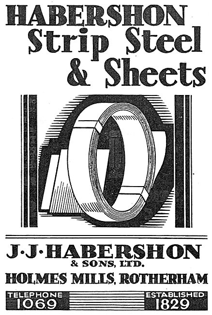Habershon Strip Steel & Sheets - Holmes Mills Rotherham          