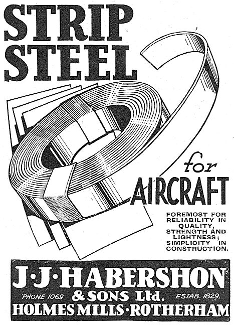 Habershon Strip Steel & Sheets                                   