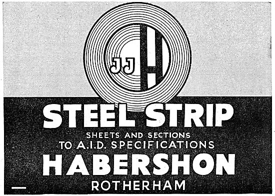 Habershon A.I.D. Spec Steel Strips, Sheets & Sections.           