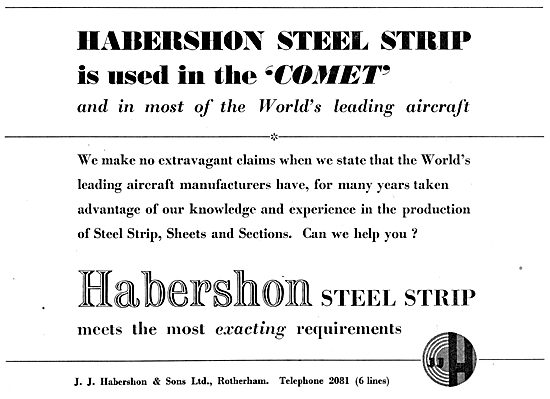 Habershon Strip Steel & Sheets                                   